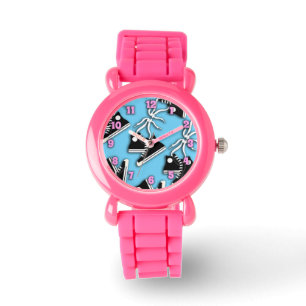 Montre Motif de baskets montantes mignon