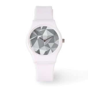 Montre Motif de diamant - polygone abstrait