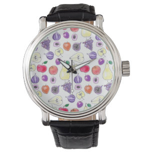 Montre Motif de fruits