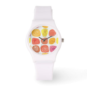 Montre Motif de fruits