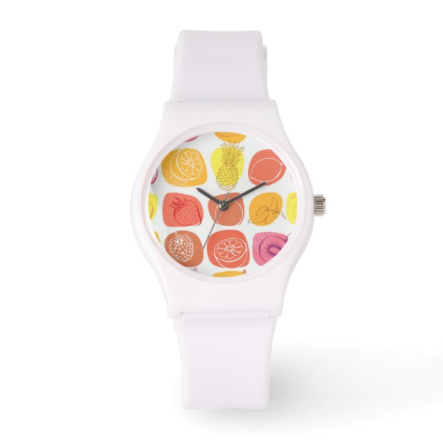 Montre Motif de fruits (Recto)
