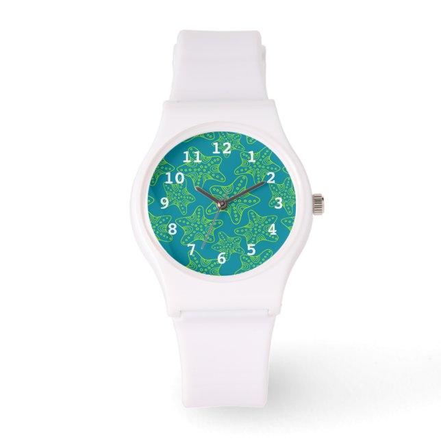Montre Motif de la foule de Starfish (Recto)