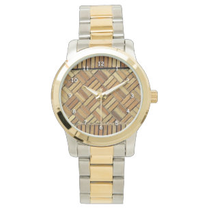 Montre - Motif de mur de briques