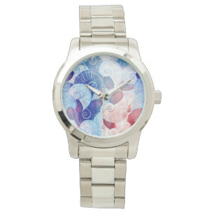 Montre Motif de scène de coquillage