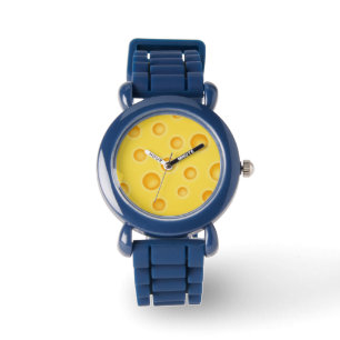 Montre Motif de texture au fromage suisse