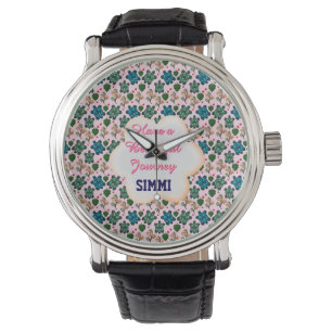 Montre Motif de tortue personnalisé
