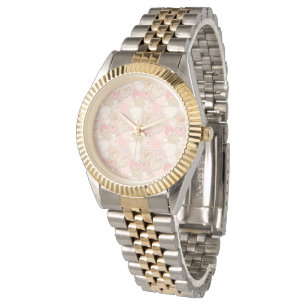 Montre Motif des Coeurs romantiques