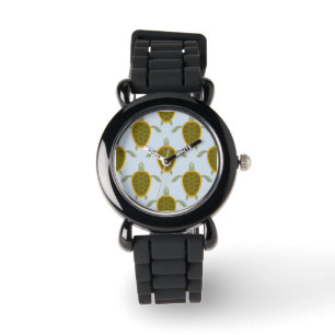 Montre Motif Des Tortues De Mer