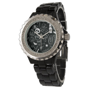 Montre Motif d'Halloween