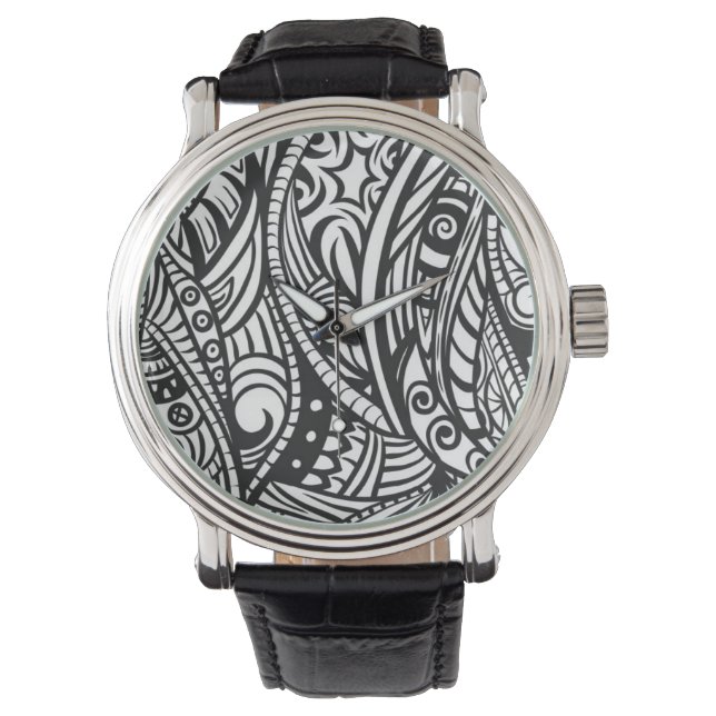 Montre Motif ethnique 3 (devant)