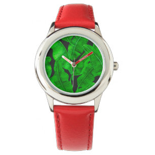 Montre Motif feuille de banane