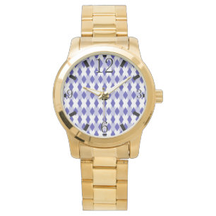 Montre Motif Jacquard Plaid_4A46B0