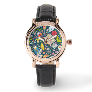 Montre Motif japonais sans joint