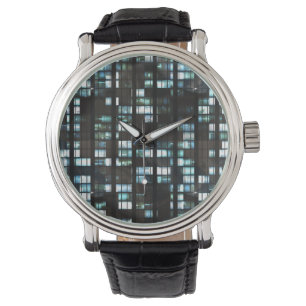 Montre Motif lumineux de fenêtres