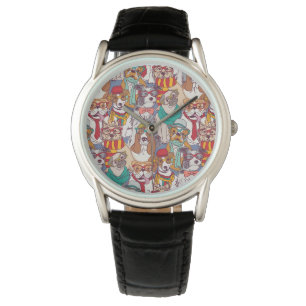 Montre Motif mignon de mode de chiot