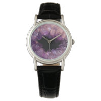 Motif minéral moderne élégant chic mauve améthyste