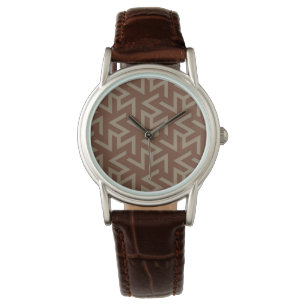 Montre Motif moderne rétro Abstrait du milieu du siècle e