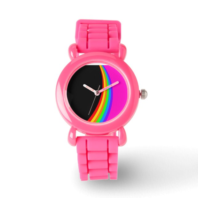 MONTRE MOTIF RAINBOW (Recto)