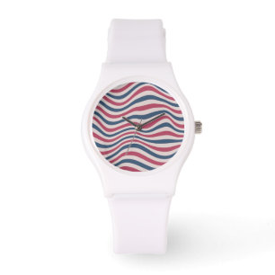 Montre Motif rayé 2