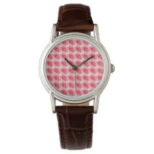 Montre Motif rose