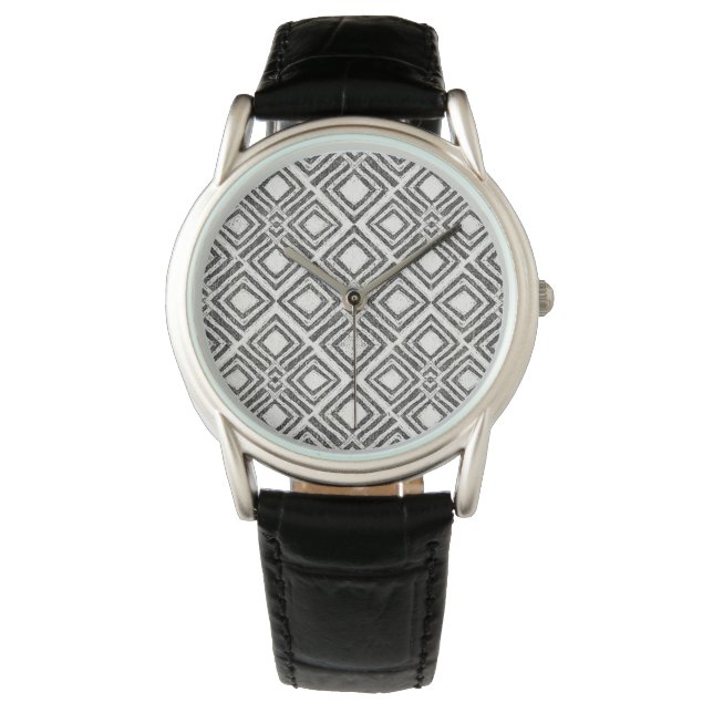 Montre Motif sauvage africain (devant)