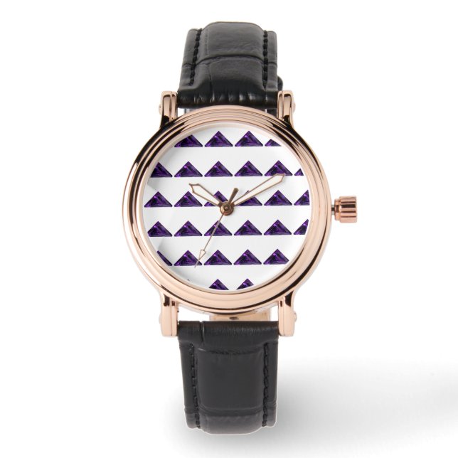 Montre Motif triangle (Recto)
