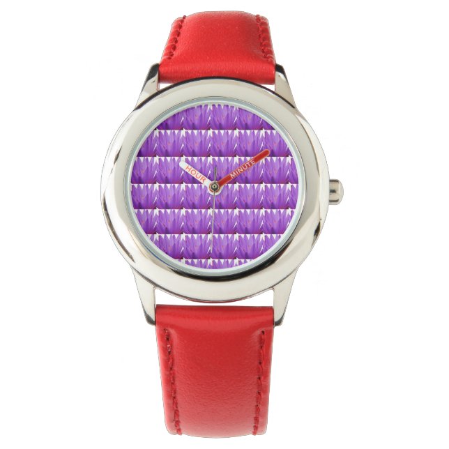 Montre Motif Tulip (devant)