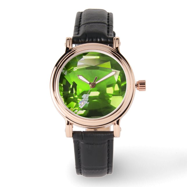 Montre Motif vert (Recto)