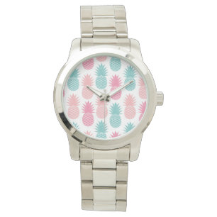 Montre Motif vintage d'ananas