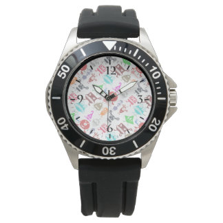 Montre Motifs de monstres drôles colorés mignons