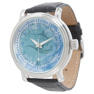 Montre Motivation de la pêche Poisson du Marlin Il sem