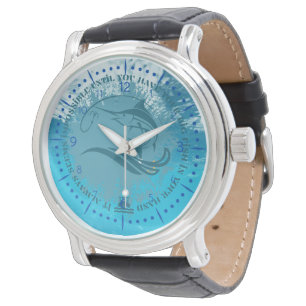 Montre Motivation de la pêche Poisson du Marlin Il sem