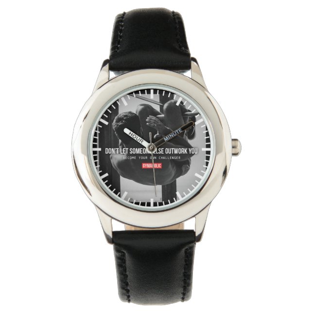 Montre Motivation de la salle de gym pour la musculation (devant)