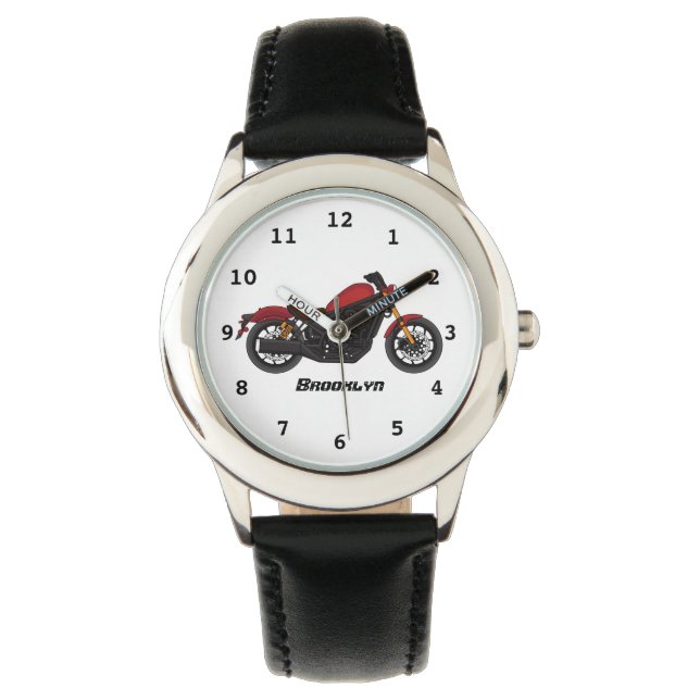 Montre moto de style croiseur cool (devant)
