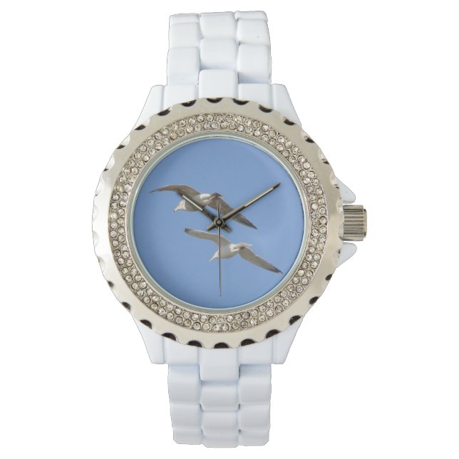 Montre Mouettes volantes - (devant)