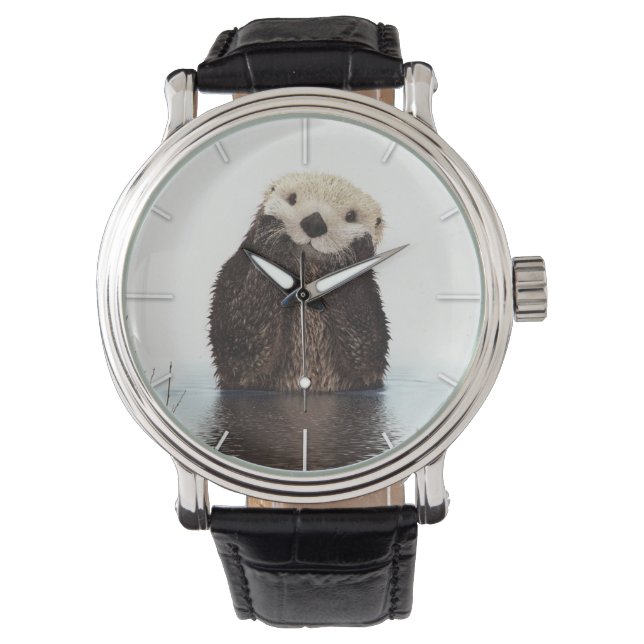 Montre Moufle de Fluffy adorable mignonne animal (devant)