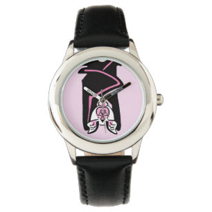 Montre MTD rose et noir - Faune - Nature - Écologie