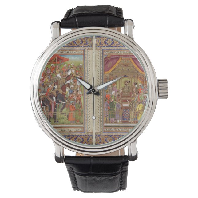 Montre Mughal Indian India Islam Islamic Muslim Boho Art (devant)