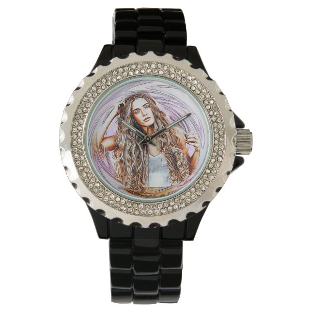 Montre Mujer Reloj Esmalte Crysta (devant)