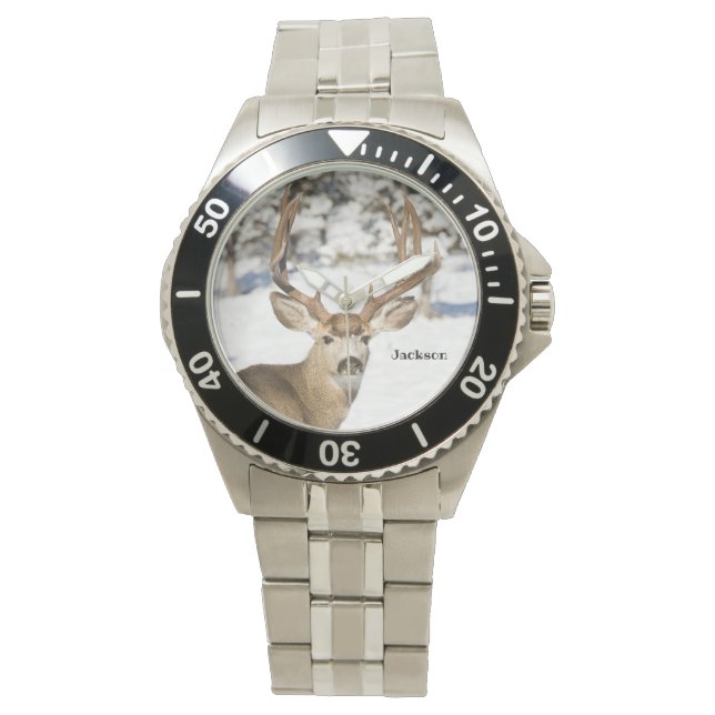 Montre Mule personnalisée Deer Buck (devant)