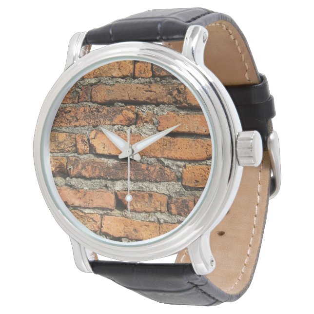 Montre Mur en briques antique (Incliné)