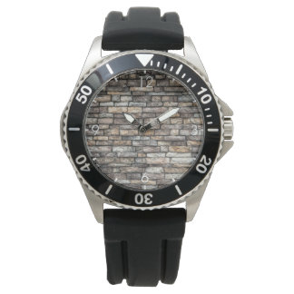 Montre Mur en pierre gris