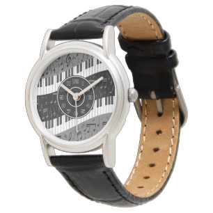 Montre Musique contemporaine Curved à thème
