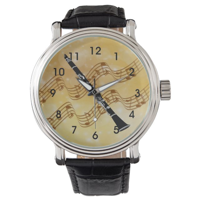 Montre Musique - Design Clarinet (devant)