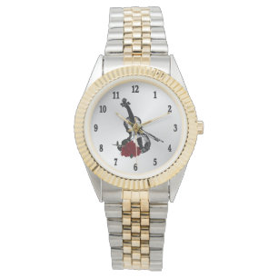 Montre Musique violon - Noirs