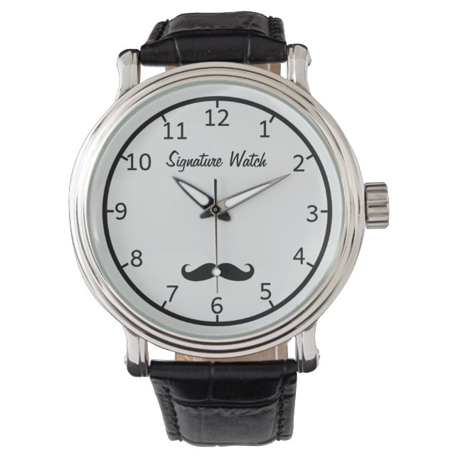 Montre Mustache Signature Watch (devant)