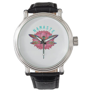 Montre Namaste Lotus Dragonfly Yoga