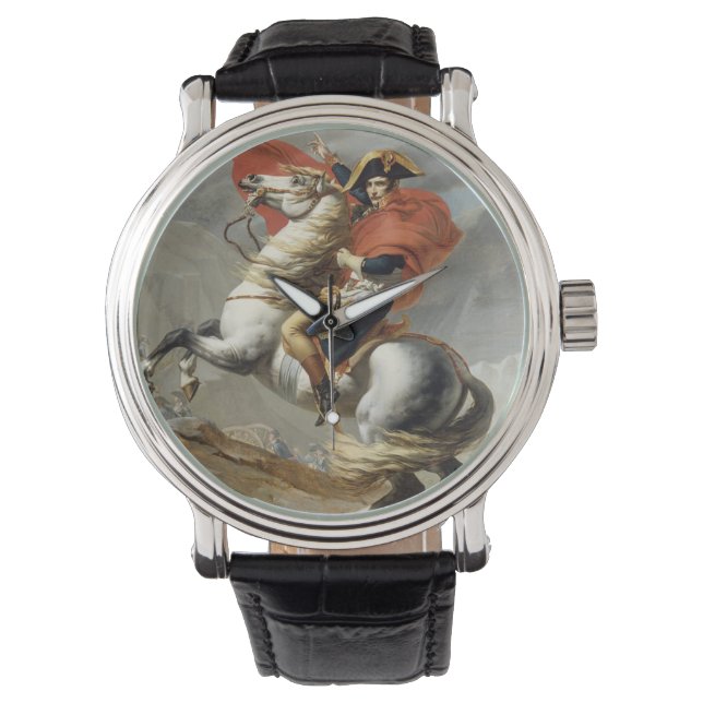 Montre Napoléon Traversant Les Alpes Par Jacques-Louis Da (devant)