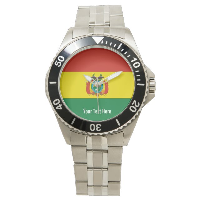 Montre National flag of Bolivia (devant)