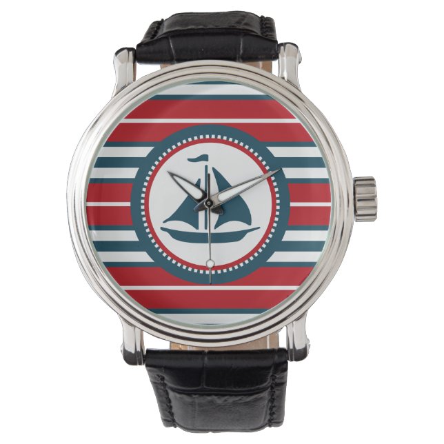 Montre Nautical design (devant)